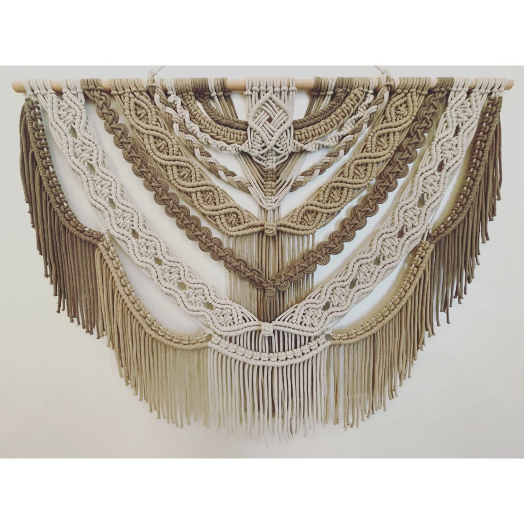 Macrame wall hanging